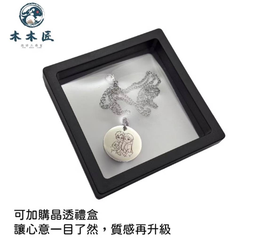 客製化不鏽鋼圓項鍊 3